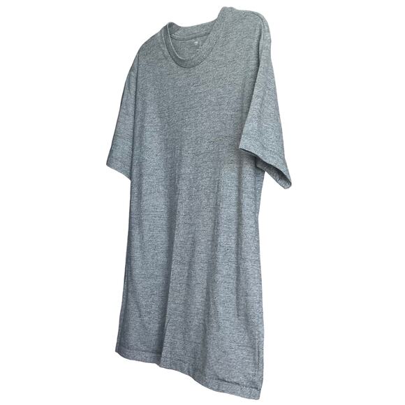 GAP SHORT SLEEVE ROUND NECK PULL-OVER T-SHIRT, WOMENS, L, HEATHER GREY, CASUAL - Picture 3 of 9